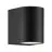 Nordlux Dion Applique Murale Aluminium Noir | Convient pour 1x GU10
