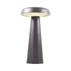 DFTP by Nordlux Tafellamp Arcello Metaal Grijs - 2.8W 300lm - 827 Zeer Warm Wit | IP54