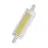 Ledvance LED Slim Line R7s 78mm 9.5W 1055lm - 827 Blanc Très Chaud | Équivalent 75W