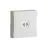 Ecolight Via Led Éclairage de secoursing montage en surface Blanc 3.4W | 1H Test automatique 