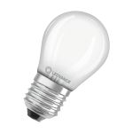 Ledvance LED Classic E27 Peer Filament Mat 1.2W 255lm - 840 Koel Wit | Vervangt 25W