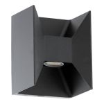 Eglo Wandlamp Morino Buitenverlichting Aluminium Antraciet/Grafiet 5W 460lm - 830 Warm Wit