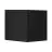 Nordlux Milda Kubi Wandlamp Aluminium Zwart 4.9W 290lm - 830 Warm Wit