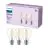 Voordeelpak 3x Philips Lamp LED E27 Peer Filament Helder 7W 850lm - 840 Koel Wit