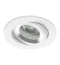 Noxion Inbouw Spot Drome MR16 Kantelbaar Wit | Zaagmaat 69mm - GU10 Fitting