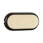 Nordlux Cuba Wandlamp Zwart 6.5W 700lm - 830 Warm Wit | IP54