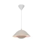 Nordlux Freya 35 Pendelarmatuur Metaal Beige | Geschikt voor E27
