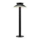 Nordlux Solar Tuinverlichting Justina Metaal Zwart 5W 400lm - 830 Warm Wit | Bewegings- en Lichtsensor